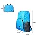 MIU COLOR Foldable and Durable Lightweight Backpack - Packable Waterproof Daypack, Blue