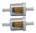 Briggs & Stratton OEM 691035 691035-2 Fuel Filters (2 Pack) 121S02-0001-F1 121S02-0023-F1 121S02-0026-F1 121S02-0130-F1 121S02-0130-F2 121S07-0006-F1 121S07-0024-F1 121S07-0027-F1 121S17-0127-F1