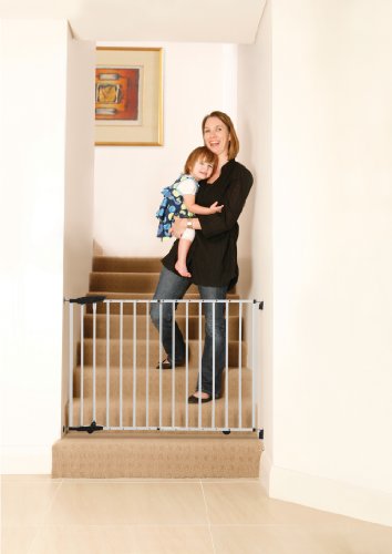 Dreambaby 2-in-1 York GRO Gate, White