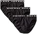 Hugo Boss Men's Cotton 3 Pack Mini Brief, Black, Medium