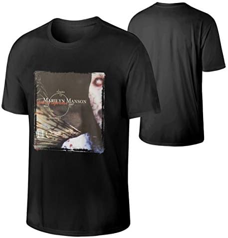 WilliamWButler Marilyn Manson Antichrist Superstar Cotton Mens T Shirt Comfort Man's Tees Short Sleeves Black