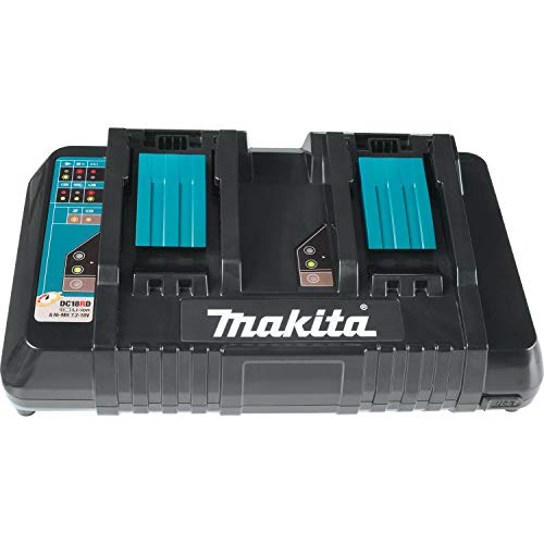 Makita DC18RD 18V Lithium-Ion Dual Port Rapid Optimum Charger - //coolthings.us