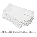 White Soft 100% Cotton Gloves 8.6