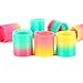 Fun Central 50 Pack - Mini Rainbow Magic Spring Assortment in Bulk for Birthdays Party Favor, Classroom Prizes, Goodie Bag Filler