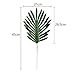 LEFUBABY 24 PCS Artificial Fake Lifelike Simulation Tropical Palm Leaves for Home Kitchen Party Decorations