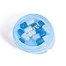 Opret Small Pill Box (3 Pcs), Cute Pill Case Portable for Pocket Purse Briefcase Travel Pills Box Medicine Storage Container Earplug Case (Rose&Blue&Purple)