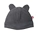 Zutano baby-boys Unisex Baby Fleece Hat ,Gray ,0-3 Months