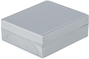 Globe Scientific 513075A ABS Plastic Cork Lined Slide Storage Box for 25 Slides, Gray