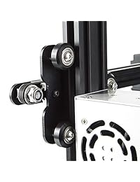 Ender3 CR 10S Pro Creality   Accesorio para impresora 3D con ranura en V para polea de plástico, rodamientos de bolas en V y polea pasiva, ruedas redondas para Ender 3 Ender 3 Pro CR 10 CR 10S CR 10S Pro 10 unidades
