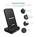 Wireless Charging Stand RAVPower 2 Coils Qi Certified Fast Wireless Charger 10W Qi for Galaxy S9, S9+, S8, S7 & Note 8, 5W Compatible iPhone XS MAX XR X 8 Plus and All Qi-Enabled Devices