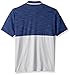 adidas Golf Men's Ultimate Heather Blocked Polo