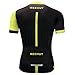 REEHUT Mens Breathable Cycling Jersey Biker Short Sleeve Shirt Quick Dry Full Zip Men's Bicycle Jacket with Pockets - Green,M