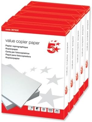 Wellpack Europe 40 x REAMS A4 Paper Printer Copier Multipurpose Laser Inkjet Paper Box