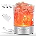 Himalayan Salt Lamp, Relassy Rock Salt Lamp Night Light Bluetooth Speaker with Dimmer, Natural Sea Salt Lamps with 2 Extra Bulbs for Home Decor, Holiday Gift