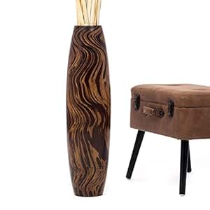 Leewadee Jarrón De Suelo Grande para Ramas Secas Decorativas Florero