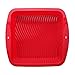 Unicook Nonstick Silicone Square Cake Pan Baking Mold,Baking Tray,Food Grade Silicone,Red