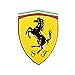 Ferrari Shield Decal 4 L X 3 W inches