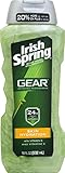 Irish Spring Gear Body Wash, Hydrating, 18 Ounce