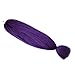 Aigemei 1pcs/lot Jumbo Braiding Hair African Collection Braids Crochet Bulk Braiding Hair Jumbo Braids Crochet Hair Extension(Purplle,48inch,57g)