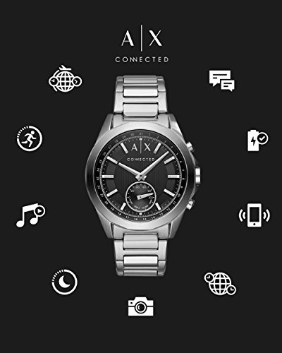 Armani Exchange Reloj Analógico para Hombre de Cuarzo con Correa en Acero Inoxidable AXT1006 - Imagen 3