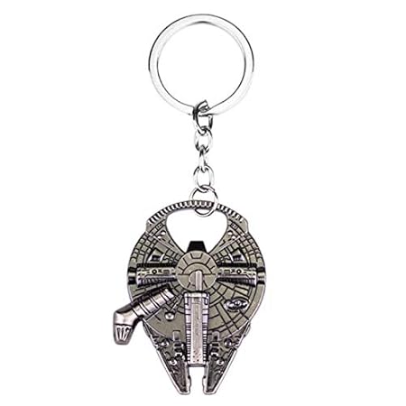 Bottle Opener - 2016 Style Star Wars Millennium Falcon Metal Key Chain Alloy Bottle Opener - Zebra Jameson Video Bottle Yellow Utility Skeleton Funny That Orange Favors Under Animal Deer Ja