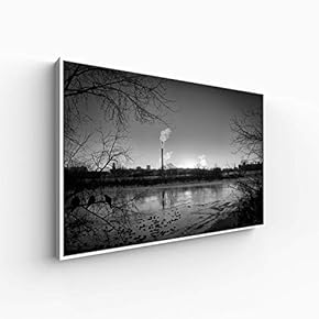 Canvas Wall Art for Living Room, Bedroom Monochrome Landscape Framed Canvas Prints for Home Decoration Ready to Hang - 16x24 inches