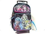 We Are Monster High Fashion Black Large Roller School Backpack