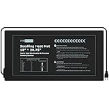 VIVOHOME Waterproof Seedling Heat Mat for Seed Propagation and Increase Germination Success 10 Inch x 20.75 Inch MET Safety Standard Certified