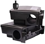 Eco Pro Pest Control Rat Bait Station for Eliminating Rats and Mice, Quickly Solves Rodent Issues While Keeping Children and Pets Safe with a Locking Key Mechanism