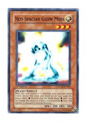 Yu-Gi-Oh! - Neo-Spacian Glow Moss (STON-EN006) - Strike of Neos - 1st Edition - Common