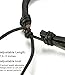 FIBO STEEL 10 Pcs Braided Leather Bracelets for Men Women Cuff Bracelet,Adjustable