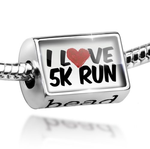 NEONBLOND Bead I Love 5K Run - Charm Fit All European Bracelets