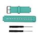 Replacement band for Garmin Vivoactive, Silicone Replacement Fitness Bands Wristbands with Metal Clasps for Garmin vivoactive GPS Smart Watch (mint green)