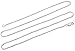 Blush Jewelry Sterling Silver Rhodium Plated 1mm Box Chain Necklace, 18