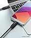 USB 3.1 Type C Cable 1FT, FosPower Reversible USB 3.1 (Gen 2) Type C to Type C Nylon Braided Cord for Nintendo Switch, MacBook, Galaxy S8 Plus/Note 8, LG V30, Google Pixel 2/XL, HTC 10 & More