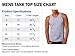 Crazy Dog Mens I Flexed and The Sleeves Fell Off Tank Top Funny Gym Workout Tee