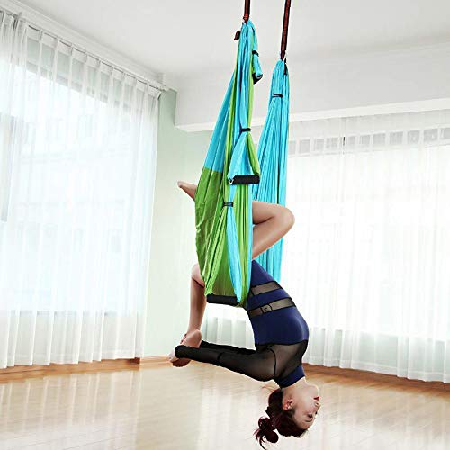 Glossia Yoga Swing Hammock Aerial Yoga Swing Set AntiGravity Ceiling