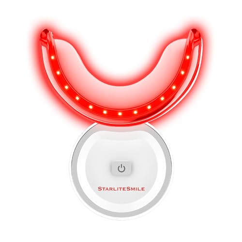 InfraLuma 850nm Infrared Gum Light (Near Infrared Light + Red) and Blue Light Device for Teeth & Gums, Oral Care Teeth Whitening Accelerator & Gum Support Mouthpiece by Starlite Smile