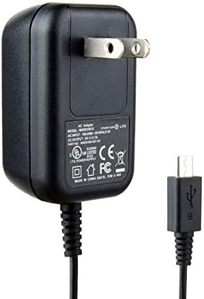 Micro USB Wall Charger AC Power Adapter for Kindle Fire black