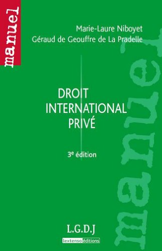 Droit international privé