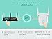 Glamorance N300 Wireless-N Wi-Fi Range Extender, Wi-Fi Repeater, Full Coverage Wireless Router Supports AP/Repeater/Router Mode with Easy WPS Setup, Mode Selector, Wall Plug and LED Indicators