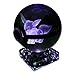 Pokemon Crystal Poke Ball Night Light with Crystal Base and Soft Cleaning Cloth (Eevee)
