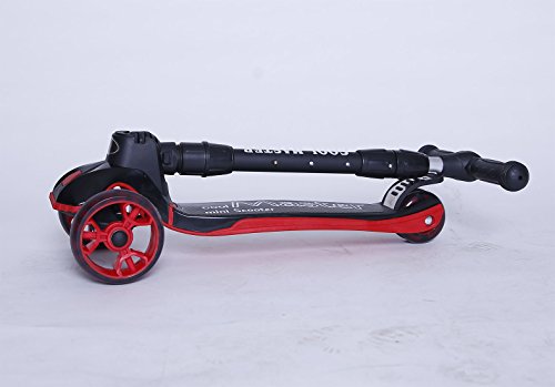 Voyage Sports Kick Scooter, Fold and Adjustable Height with Extra-wide Deck PU Flashing Wheels for toddlers Girl or boy, 3-wheel-scooter