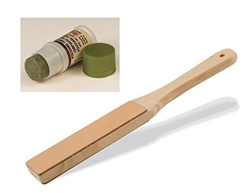 Tandy Leather Strop with High Gloss Polishing Compound