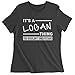Expression Tees It's A Logan Thing, You Wouldn't Understand Womens T-Shirt