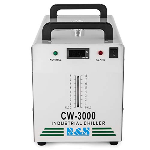 image for BestEquip Industrial Chiller 9L Capacity 220V CW-3000DG Water Chiller 