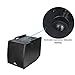 PRORECK CLUB3200 E 12-Inch 3000 Watt 4-Channel Stereo DJ/Powered Subwoofer with Bluetooth/USB/SD Card/Mic Input/XLR Input/RCA Input& Output, Great for Home Theater/Concert/Club