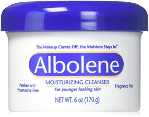 Albolene Unscented Moisturizing Cleanser, 6 Ounce