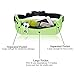 B-Land Running Belt - Water Resistant Runners Waist Pack Fanny Pack Workout Belt for Hiking - Adjustable Pouch Bag for iphone 6/7 /Plus Andriod Windows (Fluorescent Green)
