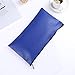 Xgood 6 Pieces Bank Deposit Money Bag Leatherette Securit Vinyl Zipper Pouches Wallet Utility Zipper Coin Bags for Cash Money, 11x6in (Black+Blue)